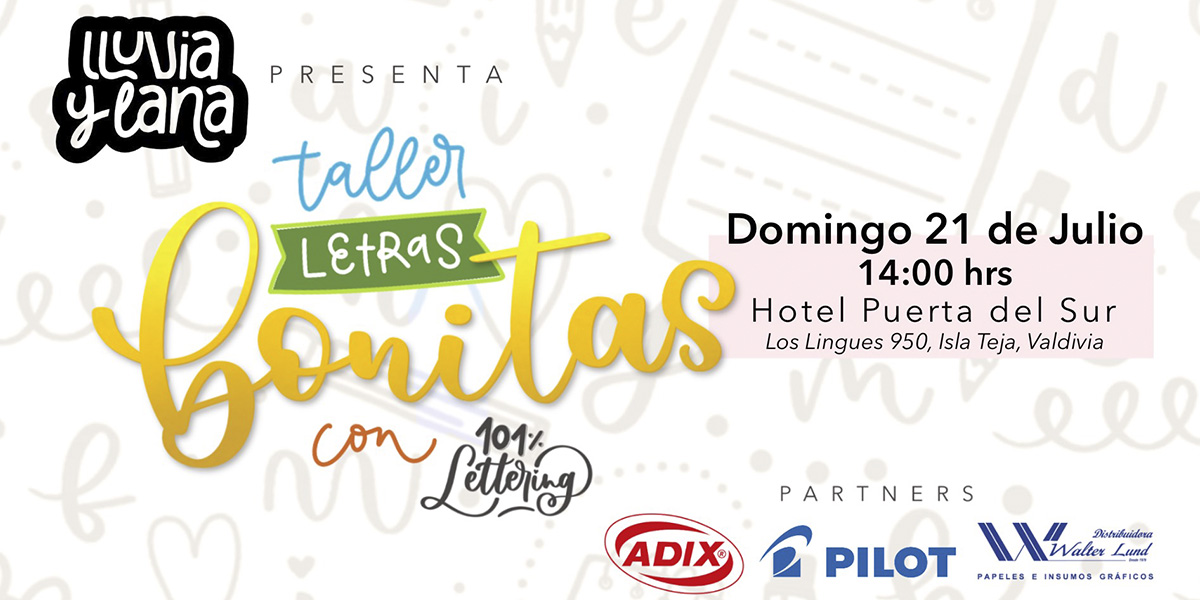 Letras Bonitas con 101% Lettering